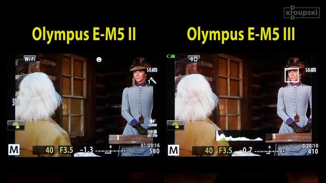 Face Recognition - Olympus E-M5 III vs E-M5 II vs E-M1 II - Сравнение распознавания лиц смотреть онлайн