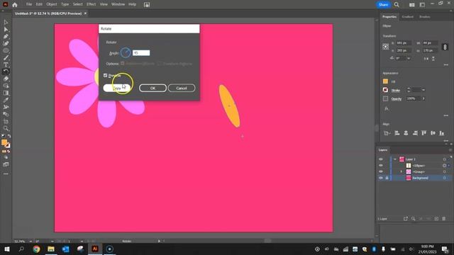 How to Draw Flowers - Adobe Illustrator Tutorial смотреть онлайн