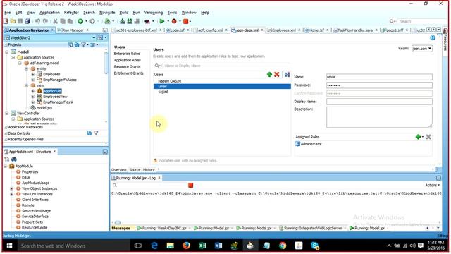 Oracle ADF Security, Session, Login Authentication Configuration Urdu/Hindi смотреть онлайн