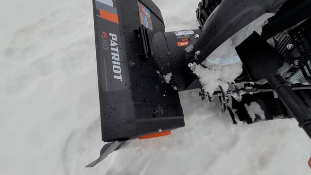 Patriot PS 603 снегоуборщик смотреть онлайн