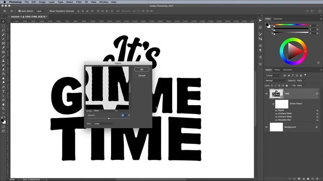 How to Create a Distressed Letterpress Print Effect in Photoshop (+ FREE Textures!) смотреть онлайн