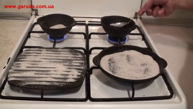 Подготовка новой чугунной посуды для кухни. смотреть онлайн
