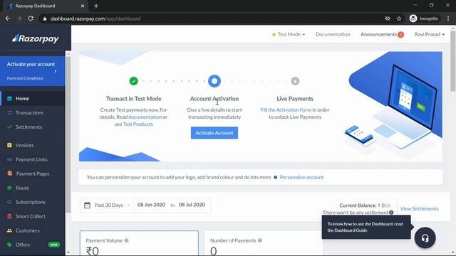 Razorpay main se Merchant ID or Merchant Key kaise nikale - How did Key and Id come out ? смотреть онлайн