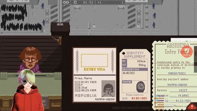 First time vtuber plays papers please endless mode [vod] смотреть онлайн
