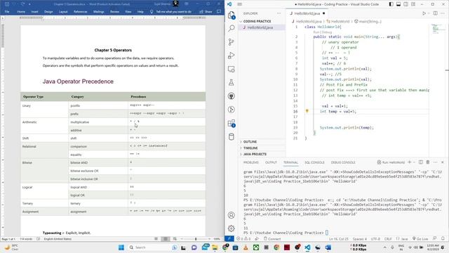 Chapter 5 | Operators Part 1 | Full Stack Web Development | Java Angular Spring | Technocrat Sujal смотреть онлайн