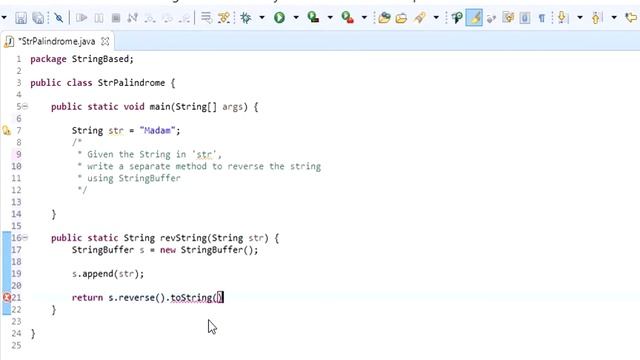 Reverse the string in Java | how to check the string is Palindrome | String Palindrome in Java смотреть онлайн