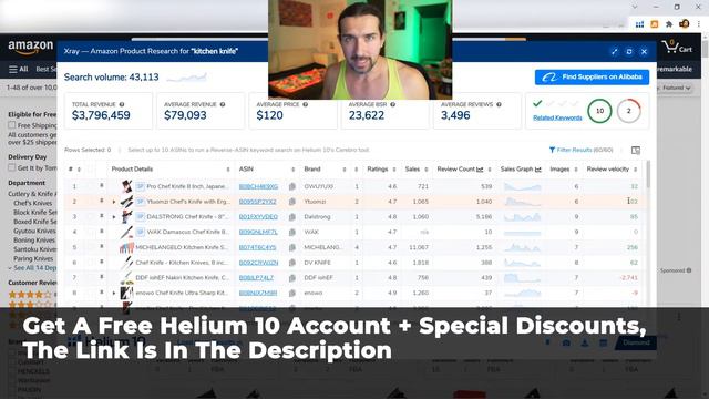 Helium 10 Review Velocity Tutorial - The Secret To Domination On Amazon FBA смотреть онлайн