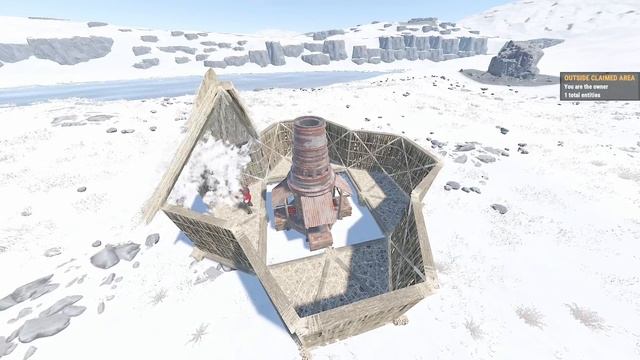 Как застроить большую печь в Rust смотреть онлайн