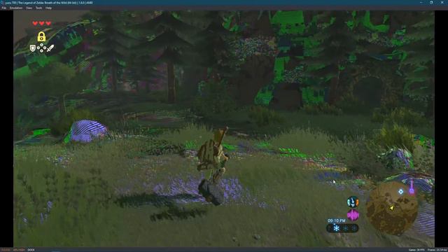 yuzu BoTW AMD Vulkan Graphical glitch смотреть онлайн