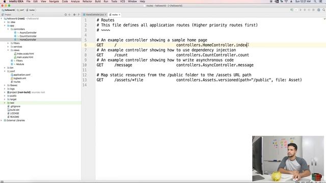 Play Framework - Criando um Hello World em Java смотреть онлайн