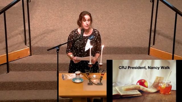 CRJ President Nancy Walk Rosh Hashanah Message смотреть онлайн