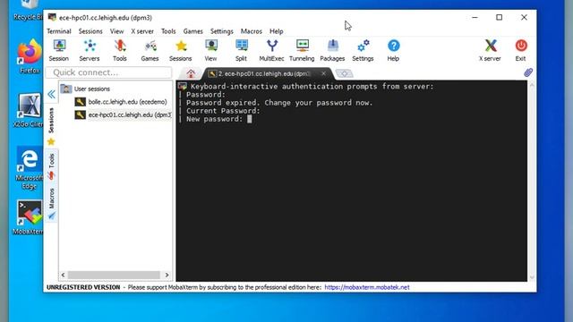 04-01-2020 Connect With MobaXterm To ECE HPC Linux Platform With New Password смотреть онлайн