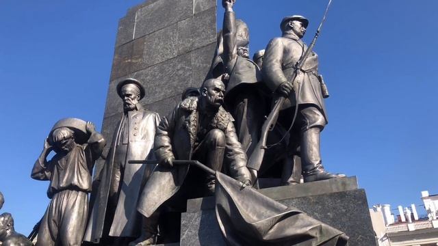 Памятник Тарасу Шевченко Харьков смотреть онлайн