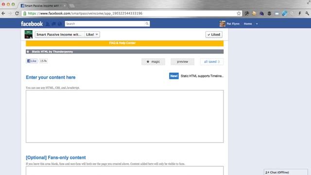 Facebook Landing Page (on TIMELINE) смотреть онлайн