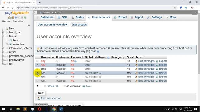 How to Check User Privileges in phpmyadmin смотреть онлайн