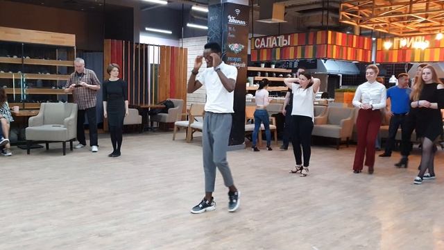 20200219 Bachata Workshop in Anyday Cafe Spb Russia video 1 смотреть онлайн