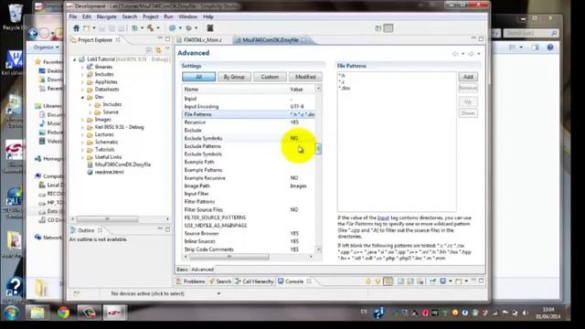 Simplicity Studio: Compile build C8051F340 and Documentation (Doxygen) смотреть онлайн