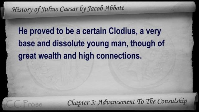 Chapter 03 - History Of Julius Caesar By Jacob Abbott