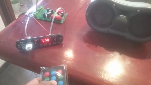 Bluetooth Usb TF Radio Mp3 Decoder Board 12Vdc Module conexión Adaptador 110Vac смотреть онлайн