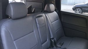 Авточехлы из экокожи для Хонда Фрид 1 поколение Установка