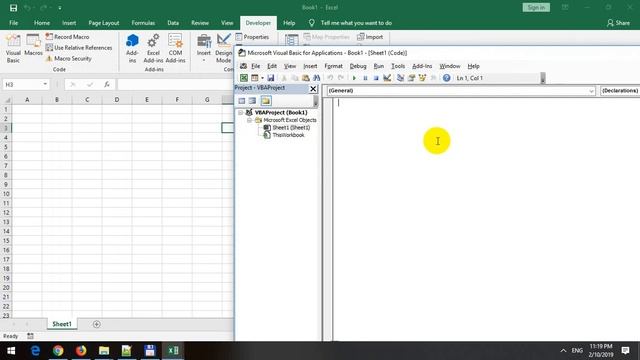 Enable the Developer Tab in Excel 2019 смотреть онлайн