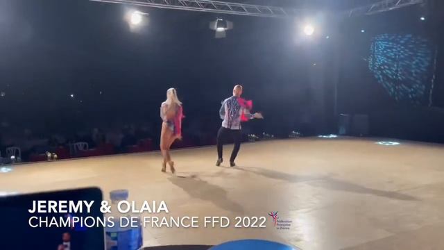 Jeremy & Olaia / France Salsa Champions 2022 FFD ? " Me Quedo" смотреть онлайн