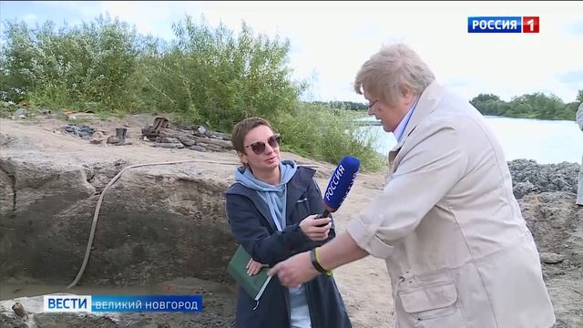 ГТРК СЛАВИЯ Раскопки на Рюриковом городище  25 08 21