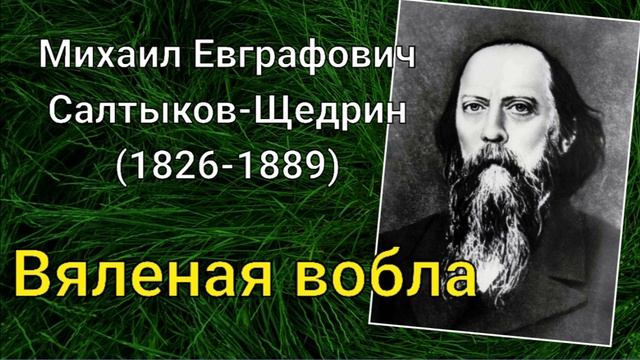 М.Е.Салтыков-Щедрин. Вяленая вобла