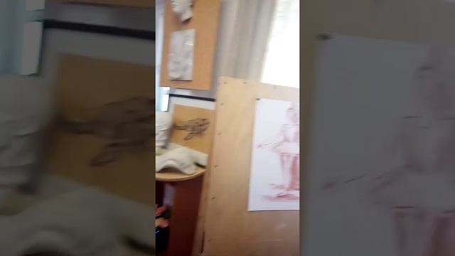Вячеслав обучается в мастерской художника Галины Беспаловой смотреть онлайн