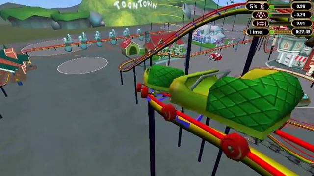 Ultimate Ride Disney Coaster- Toontown Trip смотреть онлайн