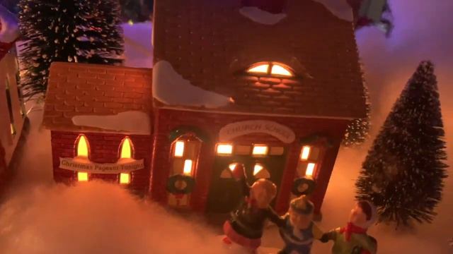 ASMR Whispered Christmas Village Walkthrough 🎄🎄Tour смотреть онлайн