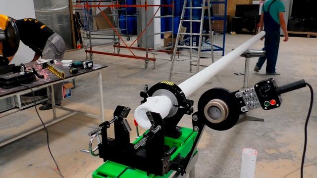 Сварка полипропиленовых труб большого диаметра. смотреть онлайн