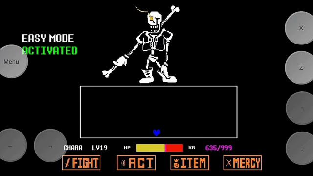 [Disbelief Papyrus] | Прохождение