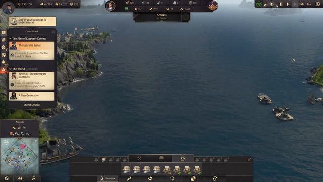 Arrakis Gets Oil - New World Rising - Anno 1800 Expert Let's Play (Ep. 9) смотреть онлайн