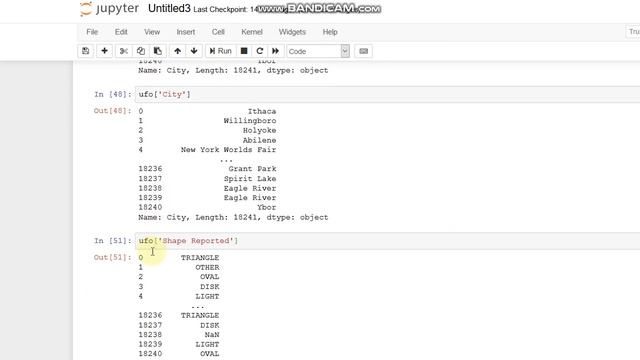 How do I select a pandas Series from a DataFrame(شرح بالعربي) смотреть онлайн