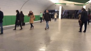 Станция метро "Лермонтовский проспект" // 13 марта 2017 года