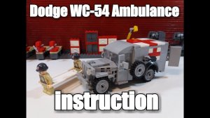 LEGO instruction: Dodge WC54 Ambulance .WW2