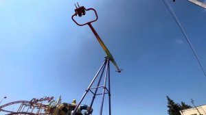 Аттракцион «Бустер» (Booster) в парке Анапа | Тестирую