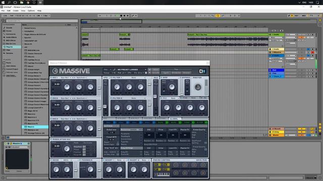 Live. Написание бита используя сэмпл