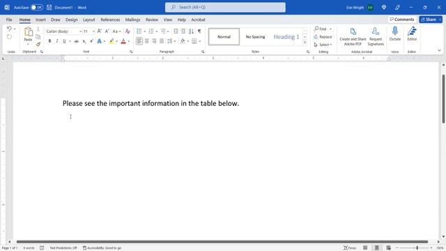 How to Save Tables as Templates in Microsoft Word смотреть онлайн