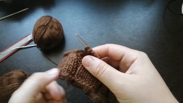 Мастер класс: женская шапка с косами спицами/шапка бини смотреть онлайн