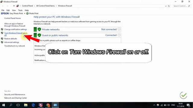 How to disable Windows Firewall - Windows 7, 8.1, 10 смотреть онлайн