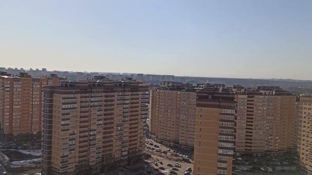 Вид с 25 этажа на Шереметьево Москву Долгопрудный Химки смотреть онлайн