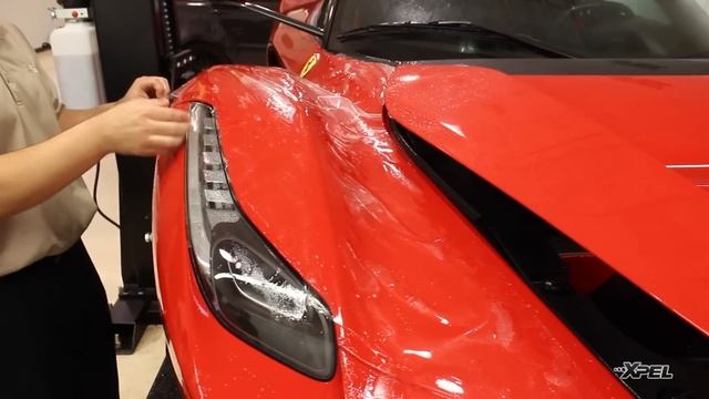 Ferrari LaFerrari Clear Bra XPEL Wrap смотреть онлайн
