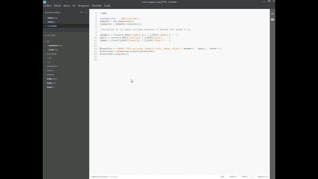 6/8 - CRUD ¡Desde cero! - ALTA de registros y archivo crud.php смотреть онлайн