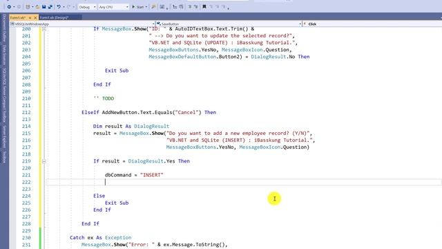 VB.NET and SQLite - Perform CRUD Operation (Create, Read, Update, Delete) смотреть онлайн