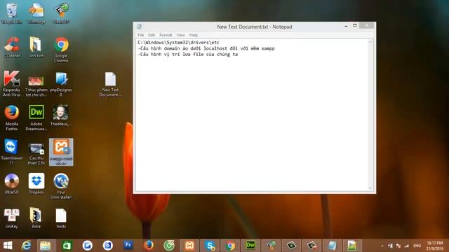 Hướng dẫn cấu hình domain ảo và vị trí chạy webserver cho xampp смотреть онлайн