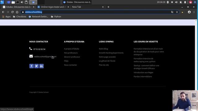 Présentation de l'extension chrome regex scraper смотреть онлайн