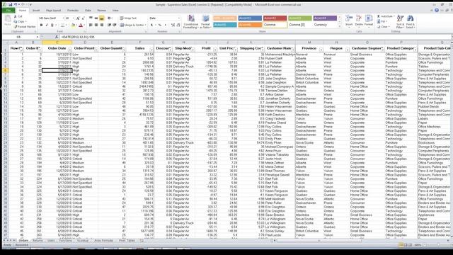 Excel Lessons: Filtering and Sorting смотреть онлайн