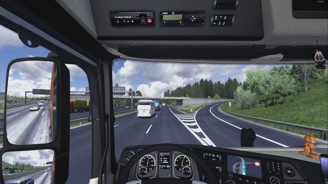 ETS2 1.35 ProMods 2.41 Mercedes Actros MP4 Ulm - Bremerhaven